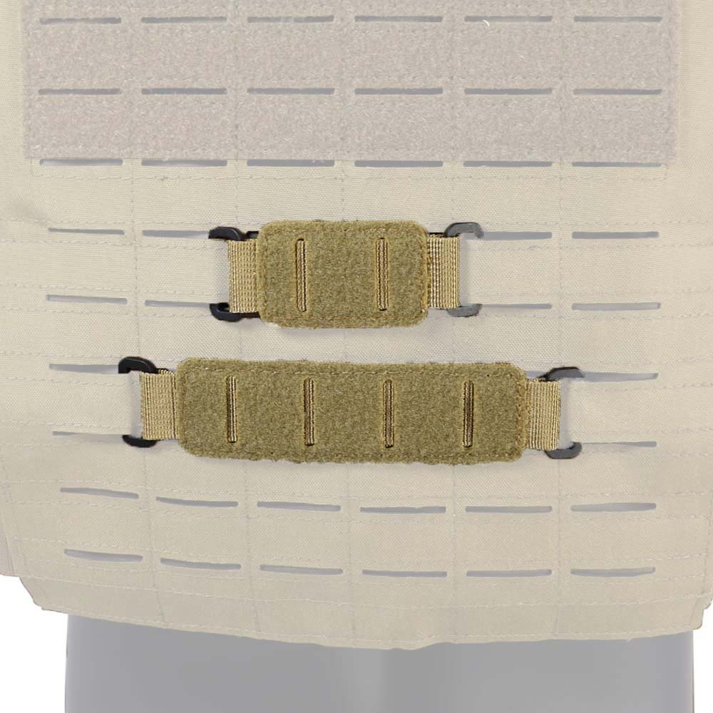 Velcro Hook Loop - MOLLE フックアンドループパッチパネル タクティカル ベルクロ アタッチメントストリップ ベスト/バックパック用