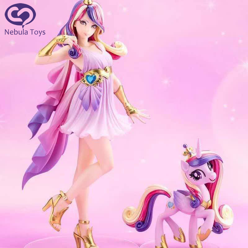 Kotobukiya Bishoujo - マイリトルポニーアニメフィギュアプリンセスカダンスアップルジャックフラッターシャイミクオ像レインボーダッシュ美少女レアリティフィギュア人形ギフト
