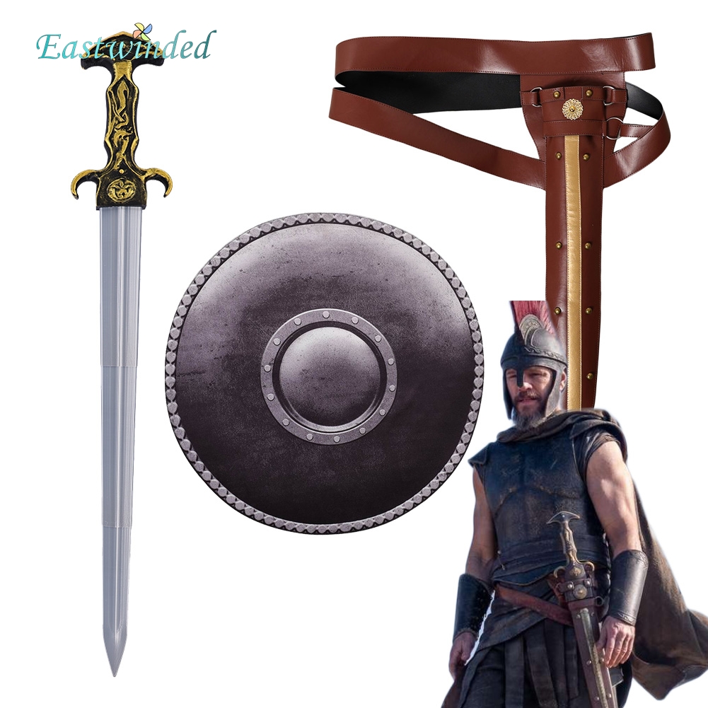 Cosplay Prop Knife - オデュッセウスコスプレ刀鞘剣ナイフシールド小道具 2026 映画オデッサ衣装アクセサリー変装ハロウィンカーニバルパーティー