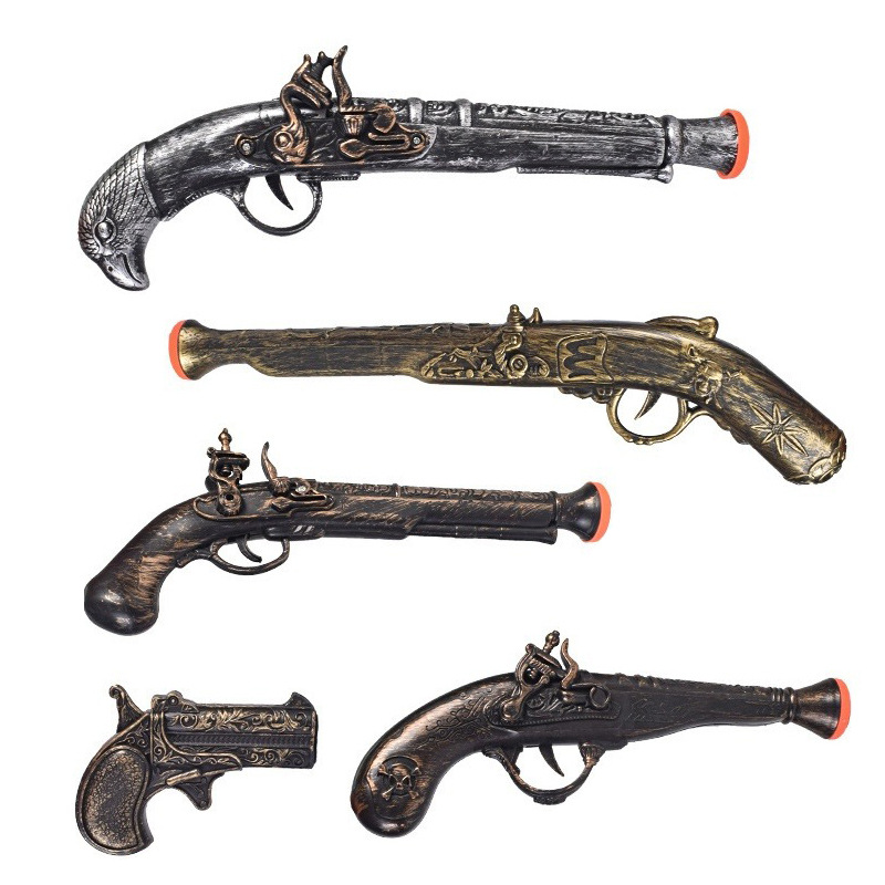 ハロウィンパーティーコスプレ海賊おもちゃの銃家具ファミリーピ - Cosplay Prop Pistol のレビューと価格