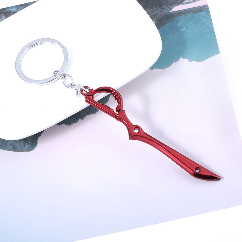 アニメ/キルラキル まといりゅうこ ブレードキーホルダー 赤 - Keyblade Cosplay Prop のレビューと価格