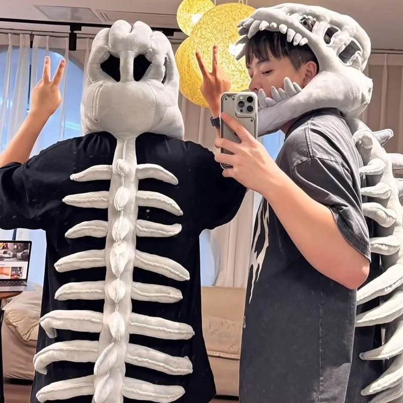 クリエイティブな魚の骨型のぬいぐるみコスプレ衣装ハロウィンい - Fishbones Cosplay Prop のレビューと価格