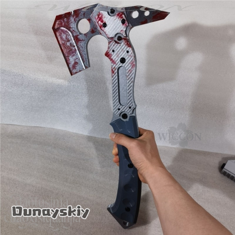 Leonn 高品質偽戦術斧血痕パターン 3D ポリ乳酸小道具 - Cosplay Prop Pattern のレビューと価格