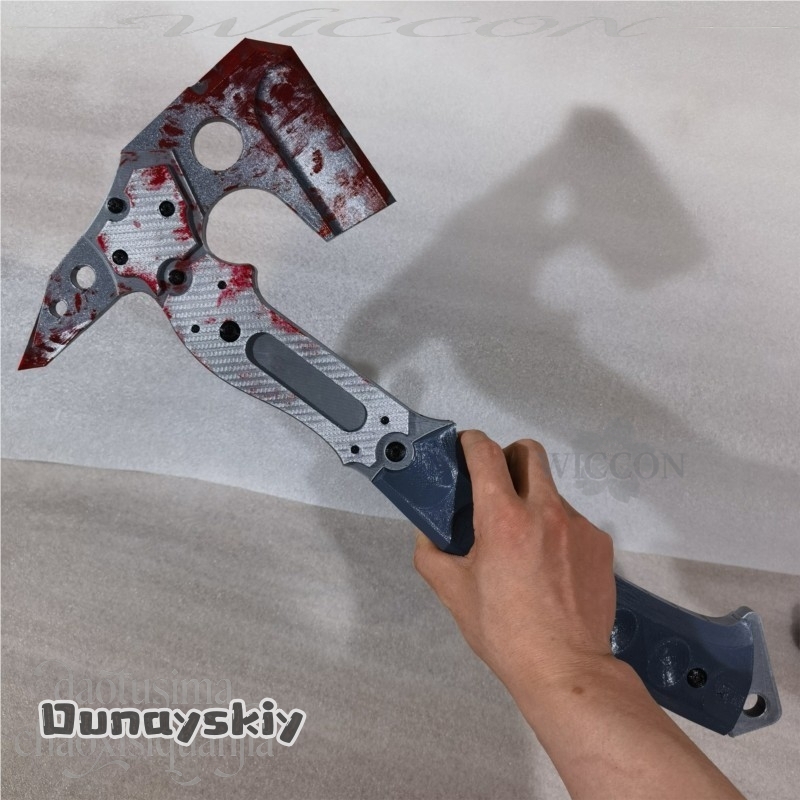 Leonn 高品質偽戦術斧血痕パターン 3D ポリ乳酸小道具 - Cosplay Prop Pattern のレビューと価格
