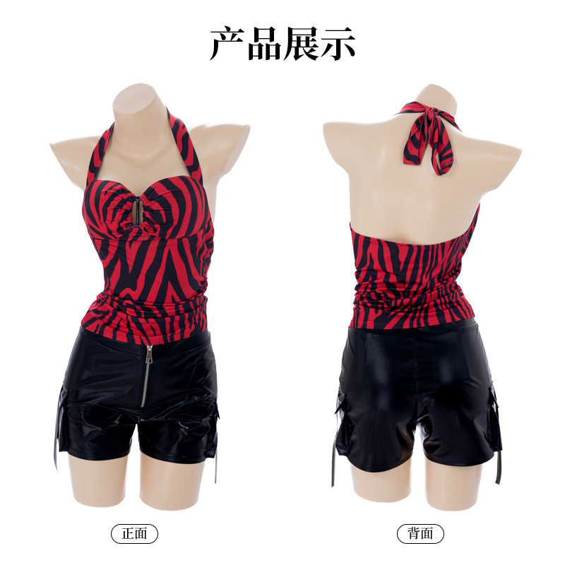 WHH 2026 新しいスタイルニッキコスプレ衣装赤いゼブラ - Cosplay Prop Pattern のレビューと価格