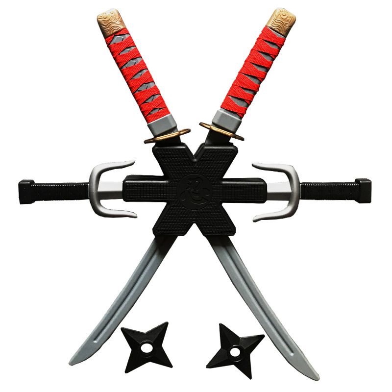 ハロウィン1:1忍者セット 子供用日本武士コスプレおもちゃ  - Cosplay Prop Knife のレビューと価格