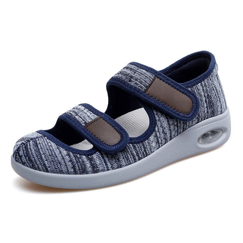 調節可能な滑り止めエアクッション付きサンダル,女性用,幅の広 - Velcro Hook Loop のレビューと価格