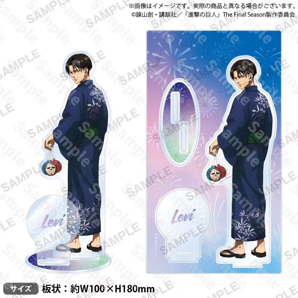 アタキング・ジャイアンツ リヴァイ フィギュア アクリルスタ - Prop For Cosplay のレビューと価格
