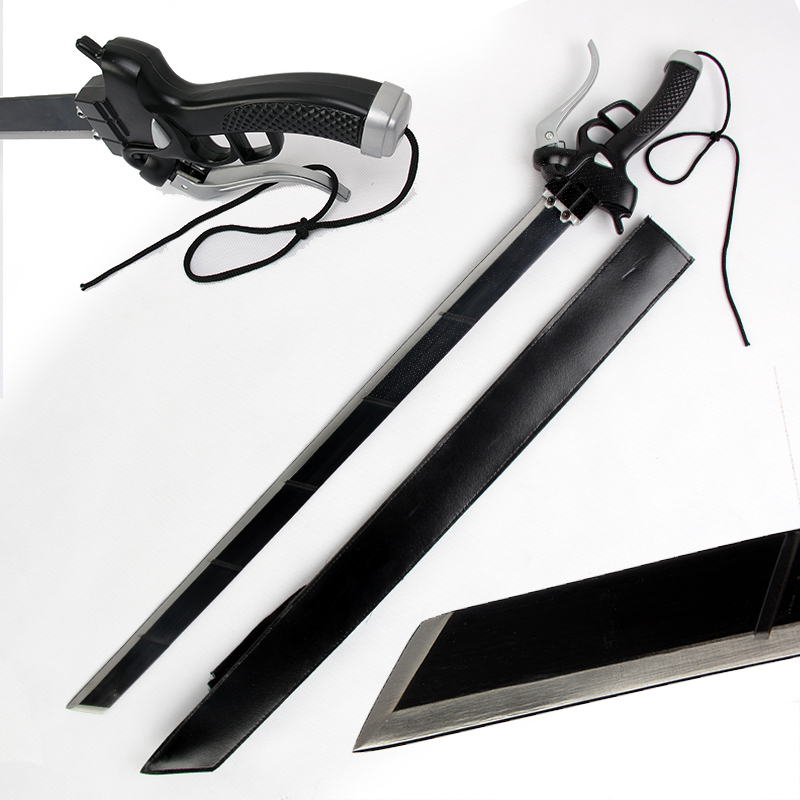 コスプレ小道具、進撃の巨人の模造刀超硬鋼、銃コスプレエレン・ - Prop For Cosplay のレビューと価格