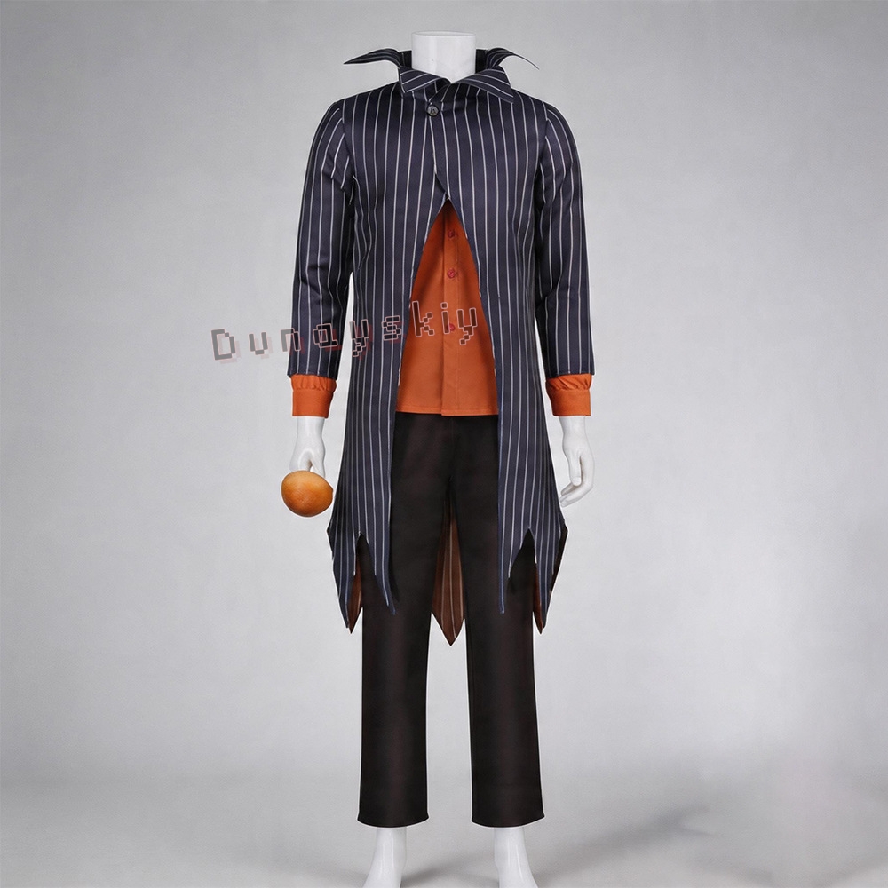ドロヘドロ エン コスプレ衣装 ストライプコート ハーフマス - Prop En Cosplay のレビューと価格