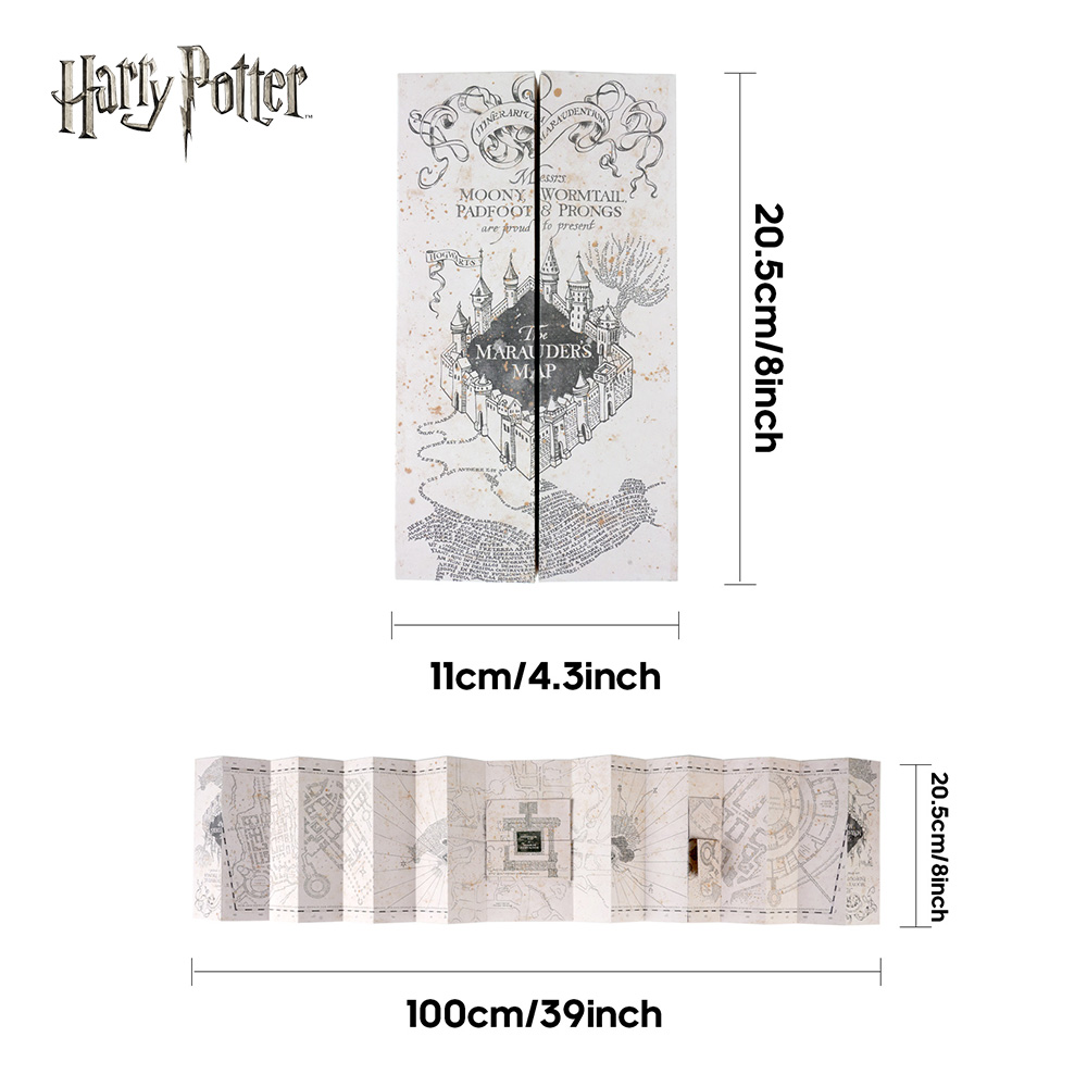 1PC マローダーズ魔法学校の地図魔法のコスプレ小道具映画ア - Cosplay Prop Making のレビューと価格