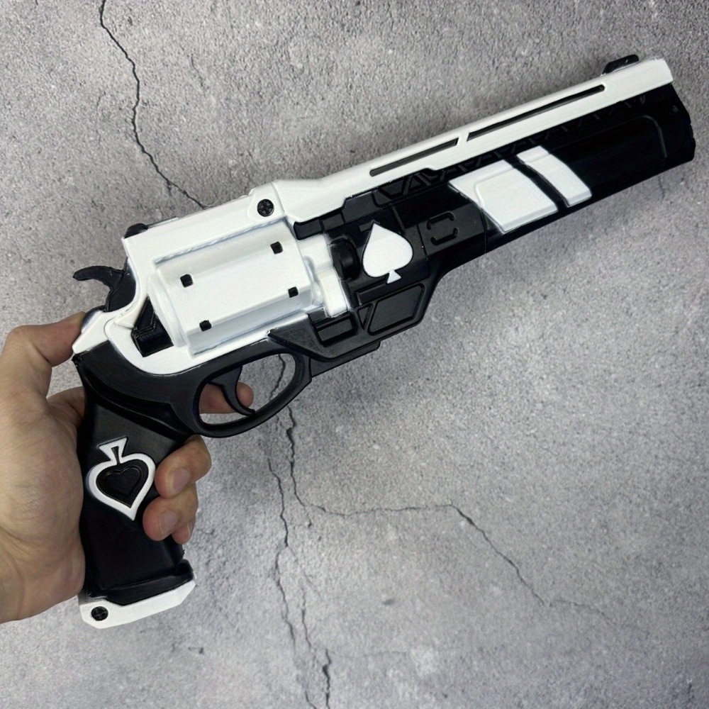 15インチPU製ピストル型スペードガン刀アニメデスティニー2 - Cosplay Prop Pistol のレビューと価格